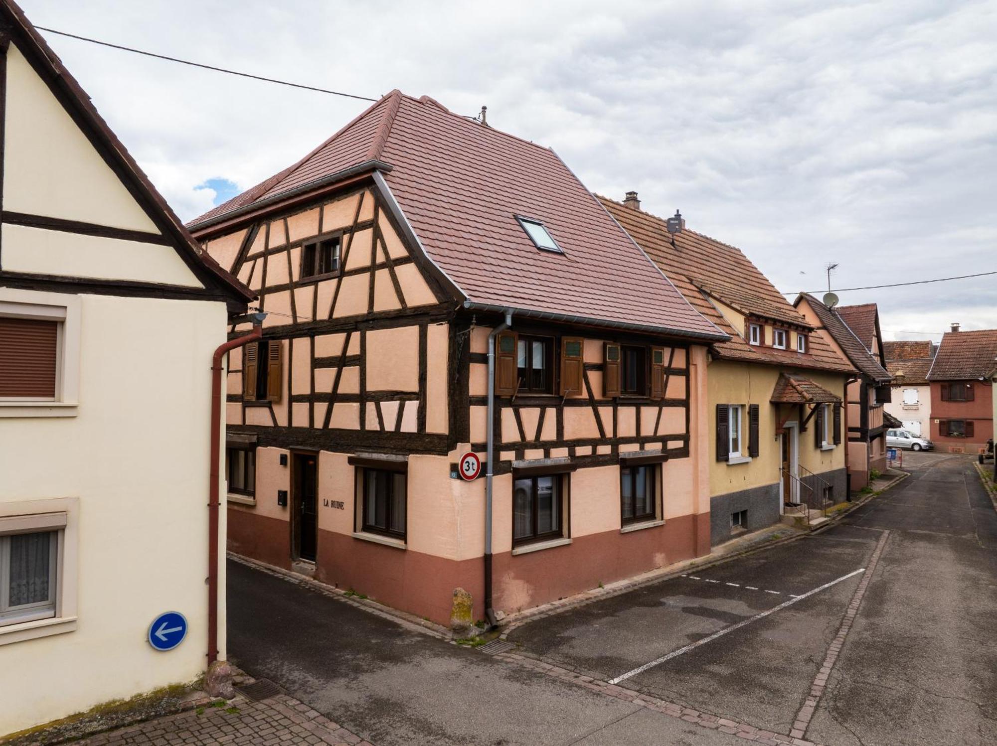 La Ruine - Gite D'Alsace Jusqu'A 10 Personnes Avec Spa Interieur Guemar Экстерьер фото